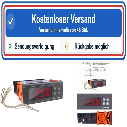 Ketotek temperature controller - temperature,